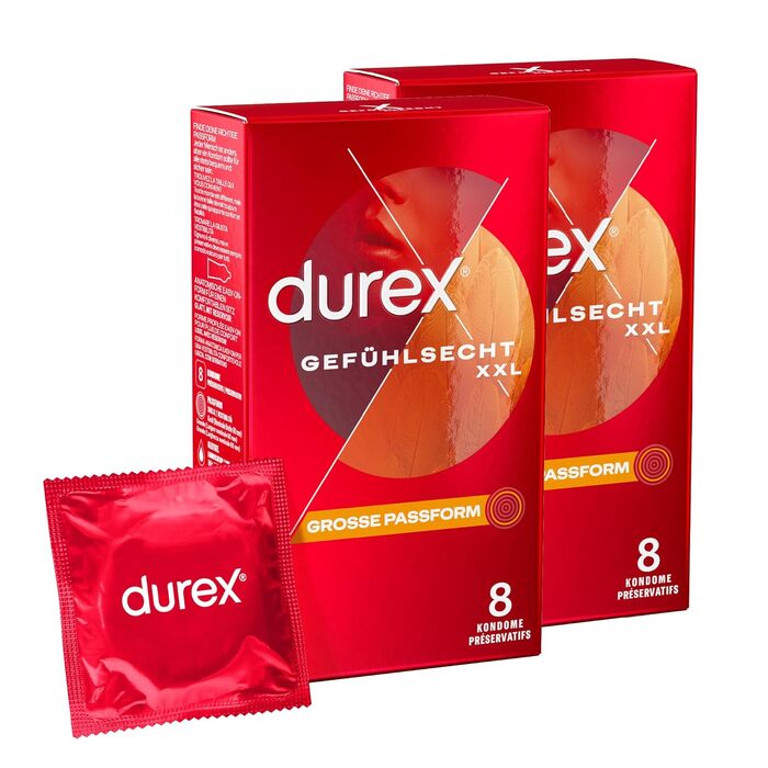 Презервативи Durex Natural Feeling XXL, 16 шт