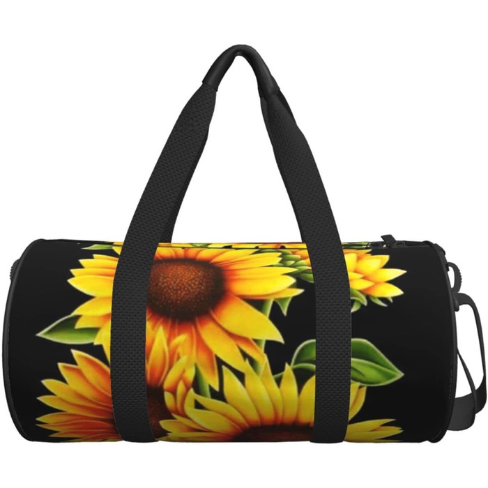 Дорожня сумка-мішок з соняшниками, унісекс, спортивна сумка