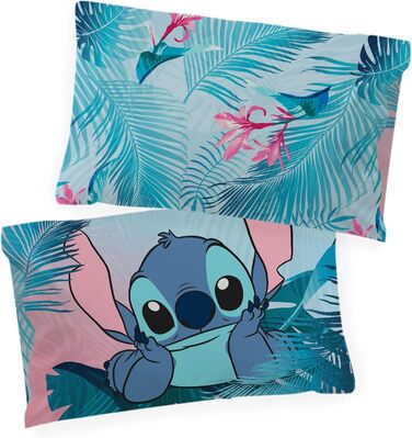 Постільна білизна Disney Lilo and Stitch з квітковим принтом для двох - комплект дитячої постільної білизни, включаючи наволочку 5