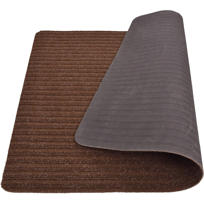 Килимок для сходів, нековзкий, для використання всередині приміщень, коричневий, килимок у тон, 61 x 76,2 см (2&39 x 2&396&39 (прямокутний)) коричневий