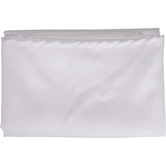 Скатертина Soleil d'ocre з захистом від плям квадратна ALIX, біла, 140 x 240 см біла 140 x 240 см