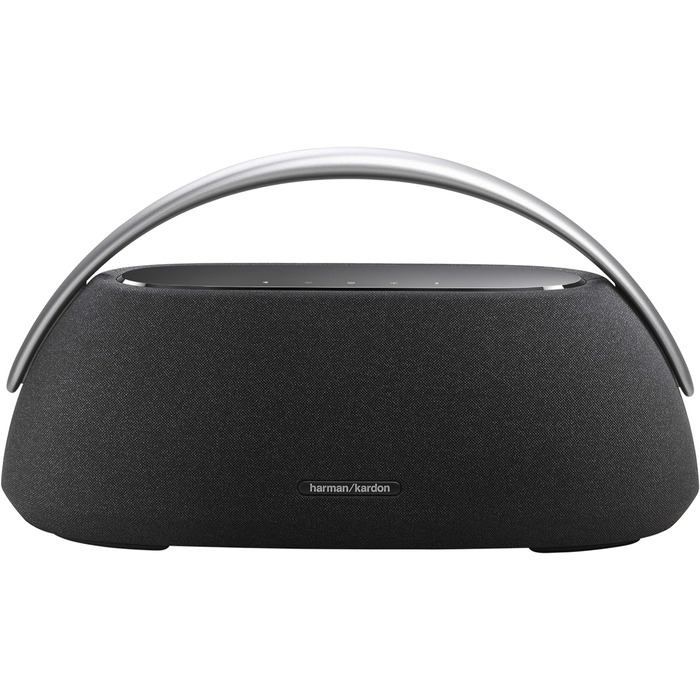 Колонка Harman Kardon Go Play 3 чорного кольору - портативна колонка з 8-годинним акумулятором і потужним басом чорного кольору