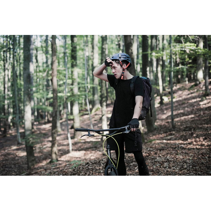 Самокат Yedoo Mezeq - до 150 кг, з пневматичними шинами 20/16 - самокат для дорослих, позашляховий самокат з підставкою і регульов