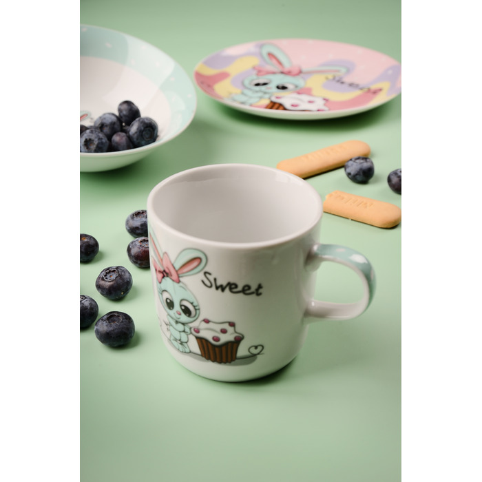 Дитячий набір LIMITED EDITION SWEET BUNNY, 3 предмета (6400433)