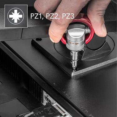 Викрутка з набором біт Trotec 40 pieces Bit and Socket Wrench Set (6200001005)