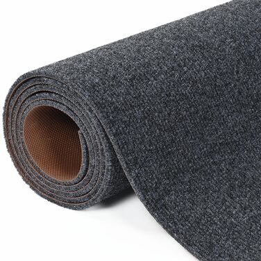 Килимок для коридору bimiti, нековзний, 300x90 см, брудозбірний килимок, килимок для кухні, що миється, килимок для коридору на метр, килимок для вітальні, спальні, кухні, офісу, коридору, сірий