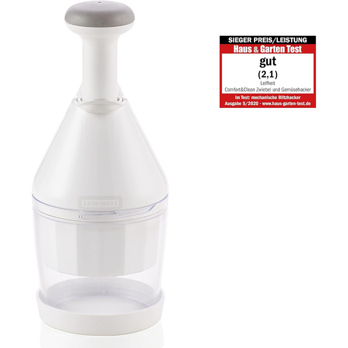 Для легкого подрібнення продуктів, подрібнювач з автоматичним ротором, подрібнювач цибулі в практичному виконанні, серія ComfortLine Hacker Comfort & Clean