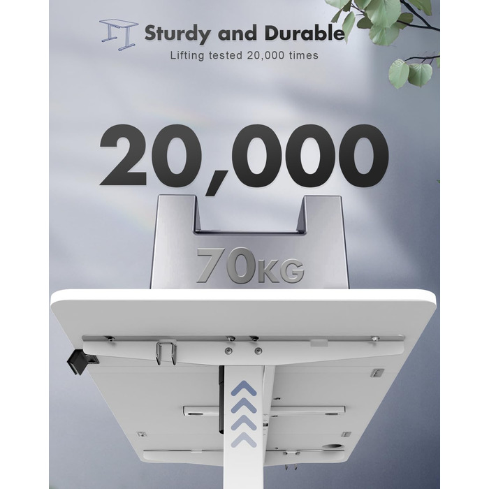 Стіл електричний регульований по висоті Стіл електричний регульований по висоті, ергономічний стіл сидячий-стоячий Стіл стоячий Ре