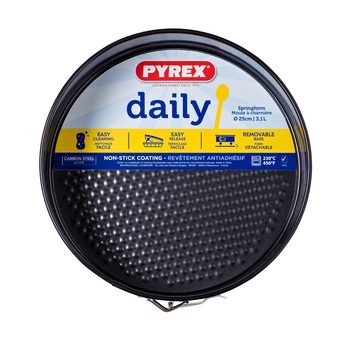 Форма Pyrex Daily для випічки роз'ємна, 25 см (6671814) Форма Pyrex Daily для випічки роз'ємна, 25 см (6671814)