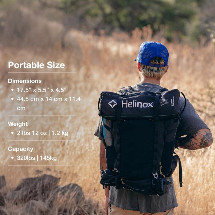 Крісло Helinox One Highback (повторне) Blackout