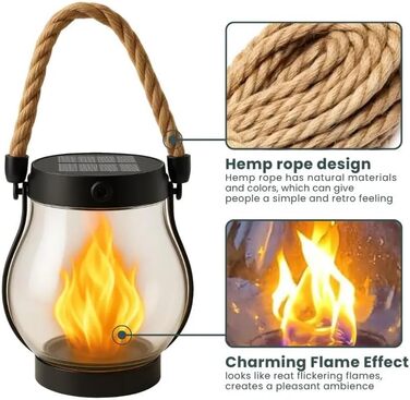 Сонячні ліхтарі Kaliqo для зовнішнього освітлення (2 шт.)