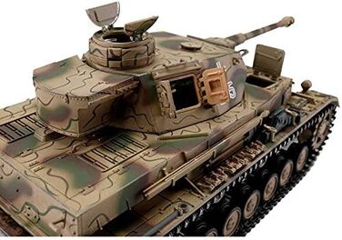 Танк Panzer PzKpfw IV Ausf. G Металева версія Літнє камуфляж BB, 1/16 RC