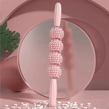 Ролик для фасції, поролоновий ролик, набір роликів, поролоновий ролик, масажний ролик, палиця, колючий масажний м&39яч для вправ, йоги, масажу, фітнесу. Набір синього кольору.