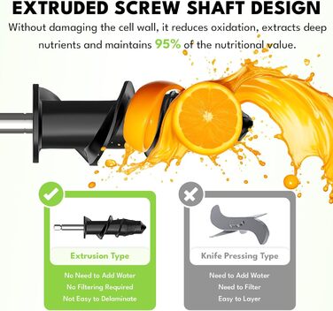 Насадка для жувальної соковижималки TPGSING для міксера Kitchenaid, відділення залишків соку, машини для фруктового соку для Kitchenaid, насадка для повільної соковижималки з подвійним жолобом подачі зі штангою для KitchenAid