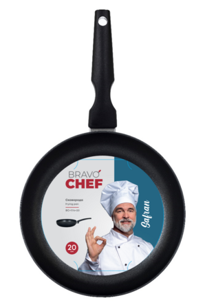Сковорода BRAVO CHEF Safran 20 см б/кришки (6792307)