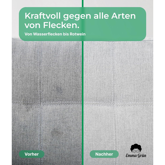Потужний пилосос Засіб для чищення килимів, диванів і текстилю - ідеально підходить як засіб для чищення Вологий пилосос - Ефектив