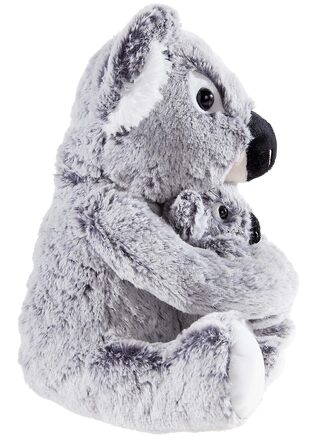 Коала з дитинкою, 27 см, різнокольорова, 247673 MISANIMO