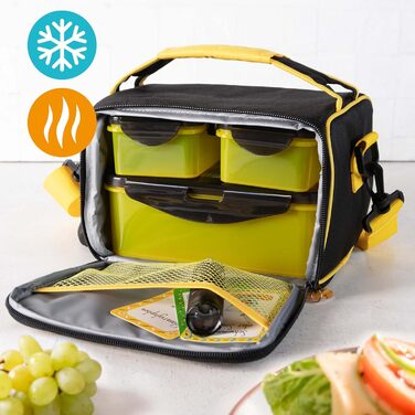 Сумка-холодильник Pokmon з ланч-боксом жовтого кольору