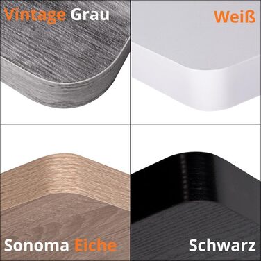 Настінна книжкова полиця - 80x24 см - Плаваюча полиця - Підвісна полиця - Полиця для полиць - Біла - Кухонна полиця - Дитяча книжкова полиця - Декор для вітальні - Полиця для спецій, біла, 80x24