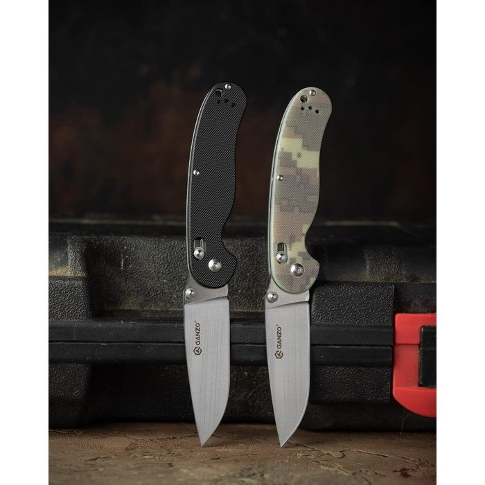 Кишеньковий складаний ніж зі сталі 440С лезо 78мм G10 нековзна ручка з кліпсою Кемпінг Полювання Риболовля Відкритий EDC ніж 184мм