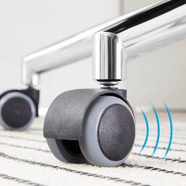 Офісне крісло SONGMICS, обертове крісло, крісло керівника з підголівником, складними підлокітниками, функцією гойдання, чорне OBN86BK