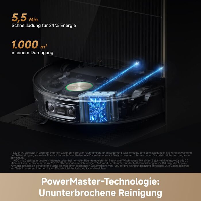 Робот-пилосос Dreame X60 Pro Ultra Complete з висувним рукавом UltraExtend, 42 000 Па