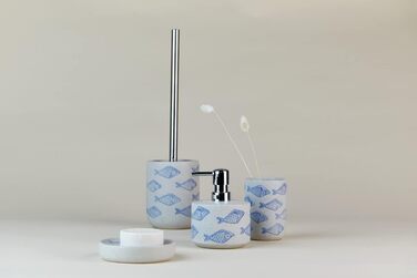 Дозатор для мила WENKO Аквамариновий керамічний дозатор для мила бежевий