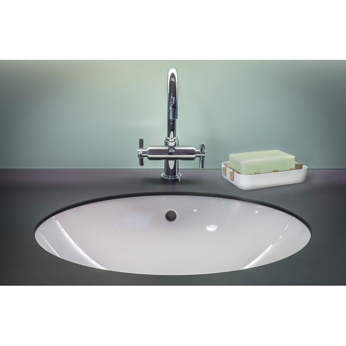 Стійкі, екологічно чисті мильниці з натуральної бамбукової деревини та кукурудзяного крохмалю з піддоном для стікання води 2 сизал