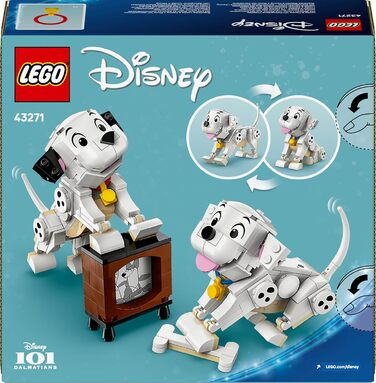 Конструктор LEGO Disney Lucky & Penny 101 Dalmatians 43271, 268 деталей, фігурки цуценят