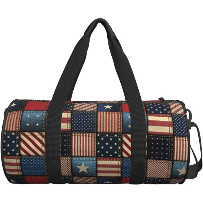 Дорожня сумка Метелики Монарх містка, легка та довговічна. Ідеальний подарунок для подорожей, відпустки, ділових поїздок та іншого. Дизайн у стилі американського прапора, універсальний розмір.