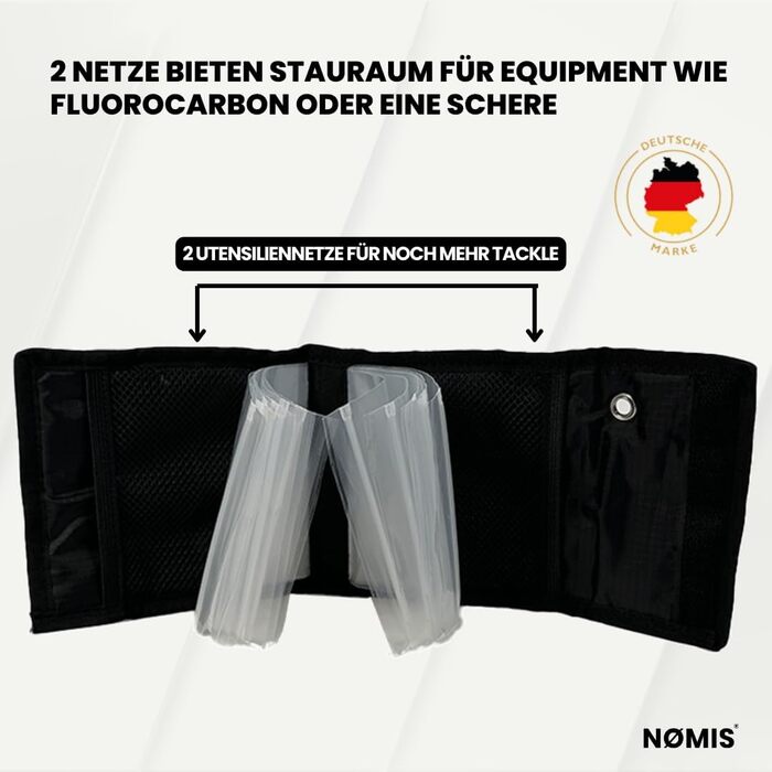 ?MIS Leader Bag Fishing мішок штучної приманки гачок сумка Сумка для снастей Ідеальний органайзер для рибальських наборів і рибальських установок Лідер папки риболовлі папка ліцензії на риболовлю рибальська сумка