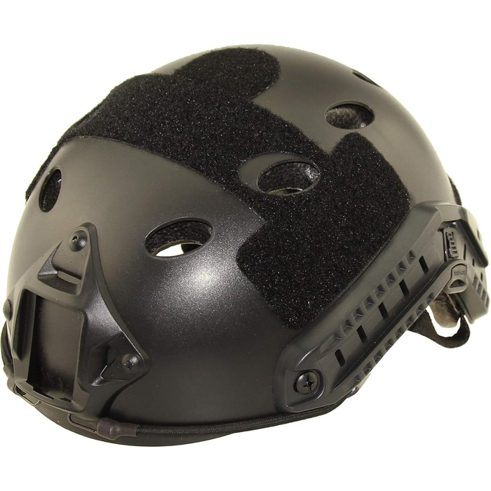 Багатоцільовий спортивний шолом PJ-типу, швидкий тактичний захисний шолом для страйкболу, пейнтболу, чорного кольору