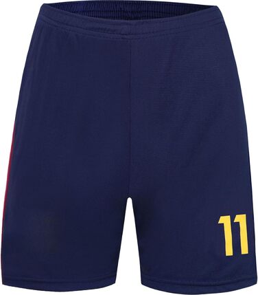 Подарунковий набір дитячої футбольної майки та шортів Raphinha Home з шкарпетками 2025/2026, розміри для підлітків, синій, 24/140 (6-7 років)