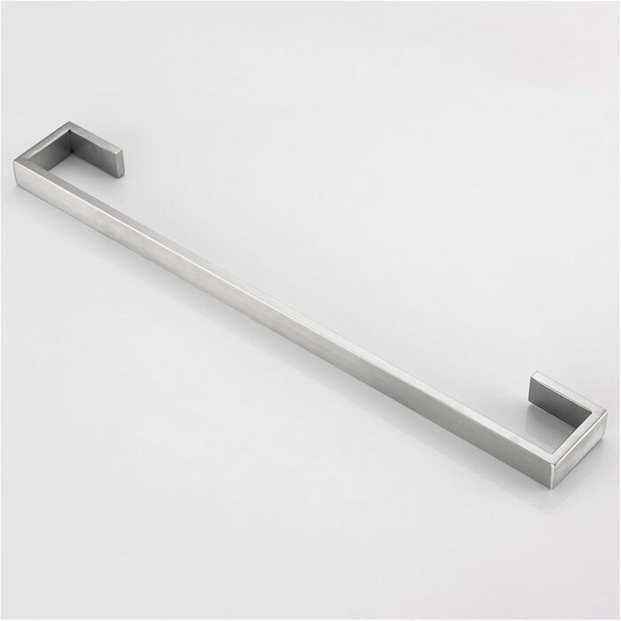 Рушникосушка для ванни з нержавіючої сталі SUS 304 Матоване срібло Рушникосушка настінна, 60 см / 24 дюйми