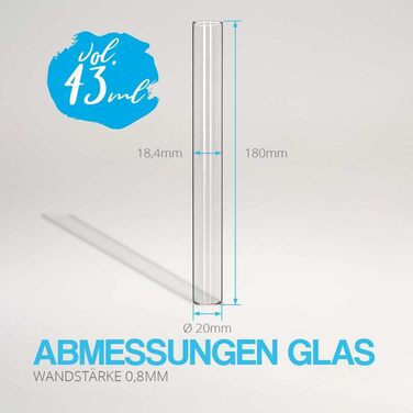 Дерев&39яна полиця для спецій Tuuters з пробірками та корками (2x2 отвори та 10 отворів)