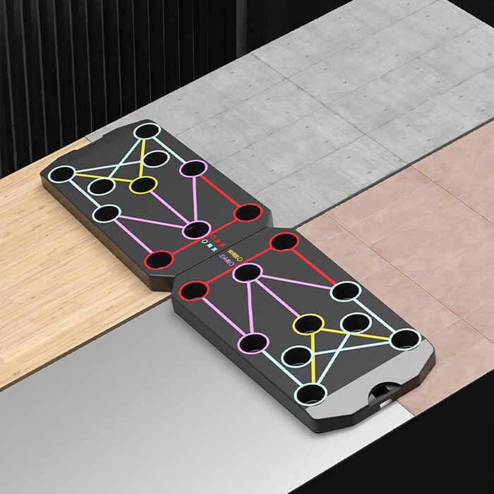 Дошка для віджимань Портативна дошка для віджимань Дошка для м&39язів живота Стійка для м&39язових пластин з поліпропілену, силове обладнання для тренувань Рама для віджимань для грудей, трицепсів та спини, ідеально підходить для дому та