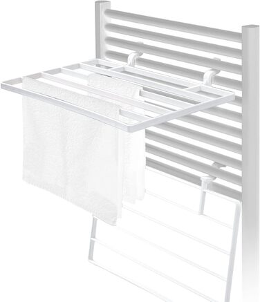 Сушарка для білизни Jumbo 2 для радіаторів у ванній кімнаті, 100 поліпропілен, довжина сушіння 3 м, 51 x 36 см, вантажопідйомність