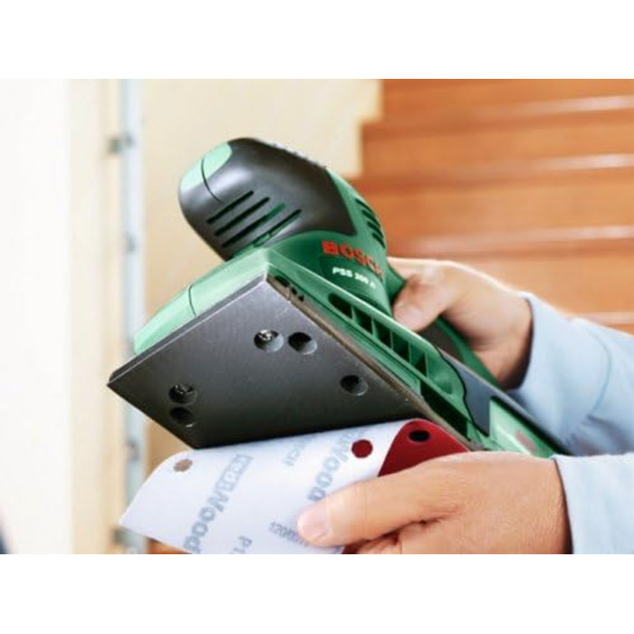 Орбітальна шліфувальна машина Bosch PSS 200 A (200 Вт, у кейсі)