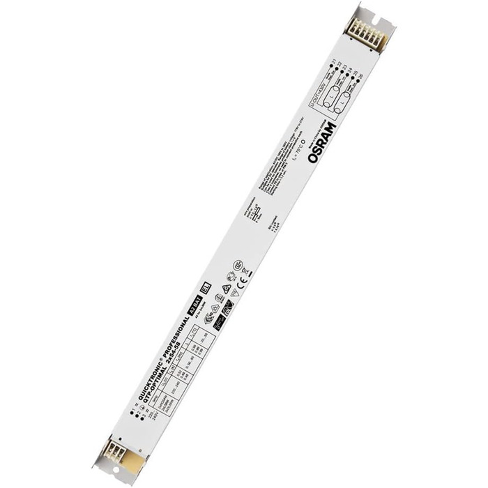 Електронний баласт для люмінесцентних ламп і компактних люмінесцентних ламп, 2 шт., 54-58 Watt Multiwatt EVG