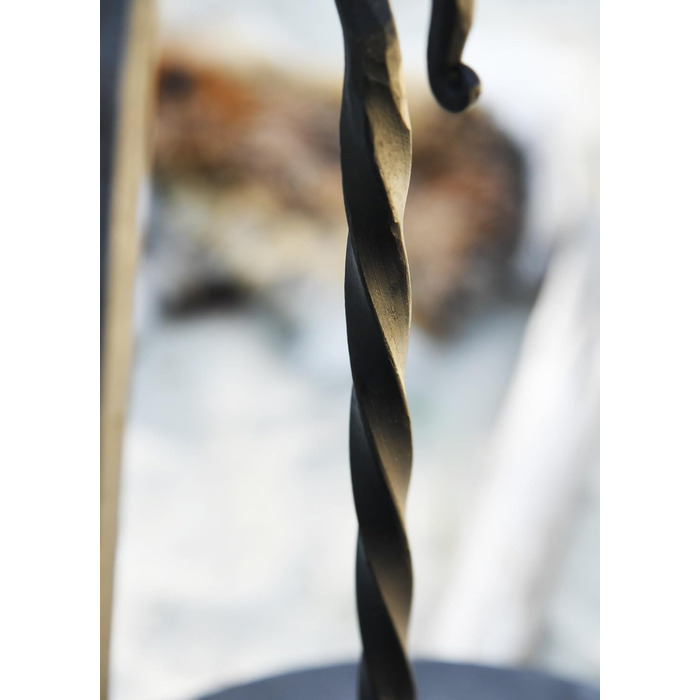 Битва-Купець - Сталева сковорода для триноги Сковорода для смаження, гриль, поворотний гриль