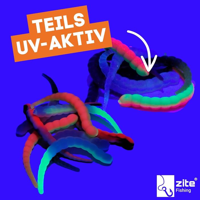 Приманки Zite Fishing Curly Viper Trout з м&39якого пластику, 8 шт. , 6,5 см - Змієподібна форелеподібна приманка, новий продукт рибальська приманка UL, обертова та серпантинова без фталатів та ручної роботи, різні розміри