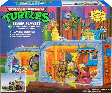 Класичний ігровий набір Каналізація Черепашок-ніндзя від Playmates Toys