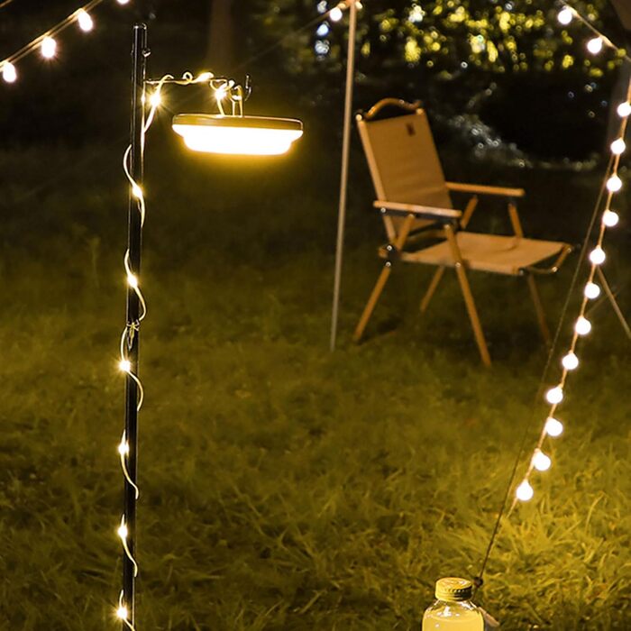 Кемпінговий ліхтар Zeltlicht - Латерненцельтліхтер - Яскравий ліхтар для намету, портативний водонепроникний світлодіодний ліхтар, незамінний для активного відпочинку.