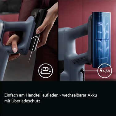 Акумуляторний пилосос AEG Ultimate 7000 GEN2 (серія 7000) з док-станцією для самоочищення, AP72UB21ES