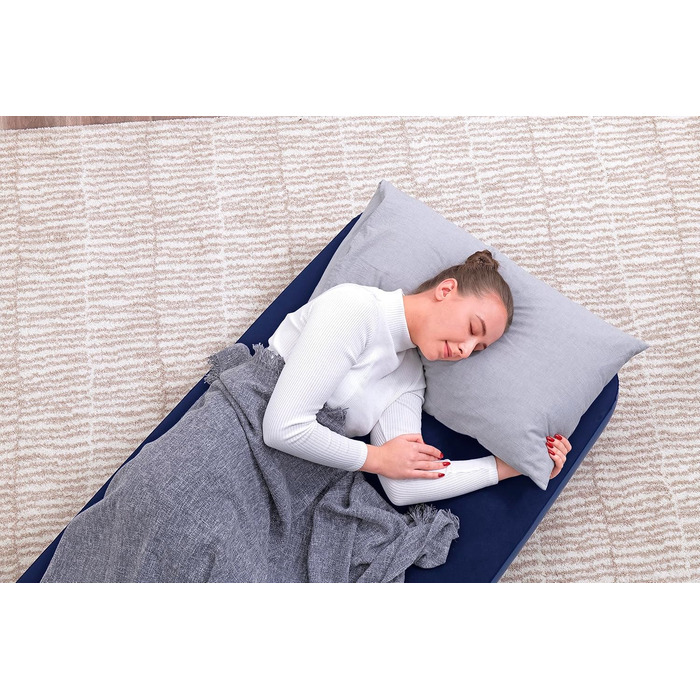 Надувний чохол Bestway Blue Horizon Single XL/Lo 185 x 76 x 22 см