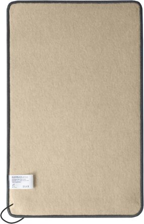 Інфрачервоний настільний/килимовий обігрівач, 50x80 см, 51 Вт, 230 В, колір антрацит - Зроблено в Німеччині