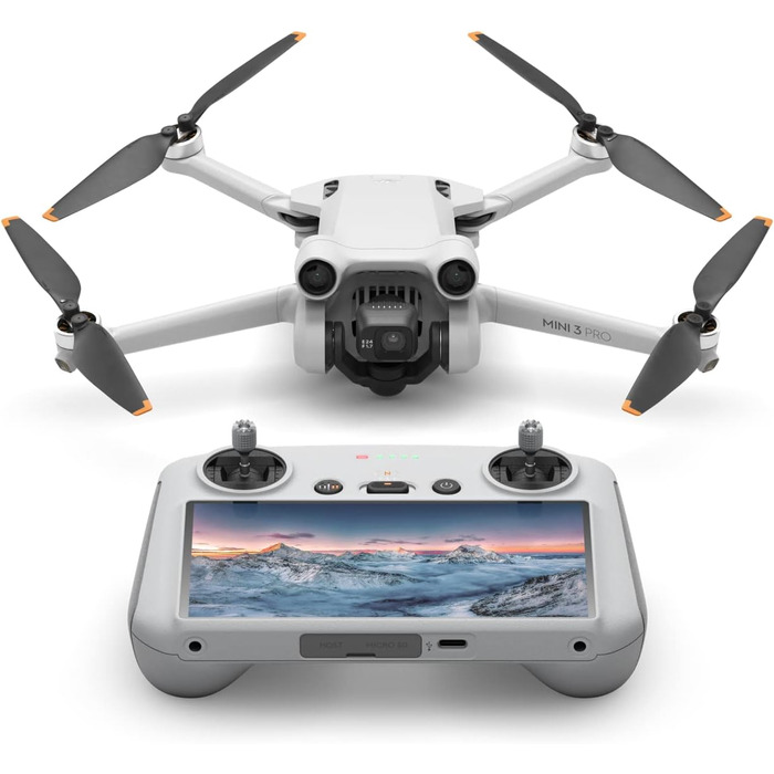З DJI Smart Control легкий і складаний дрон з камерою, відео 4K/60fps, фото 48MP, час польоту 34 хвилини, уникнення перешкод у 3 н