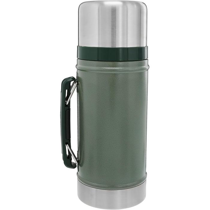 Термоконтейнер для їжі Stanley Classic Legendary - Зберігає температуру гарячою 20 годин або холодною 24 години - Підігрівач їжі з нержавіючої сталі - Без бісфенолу А - Можна мити в посудомийній машині