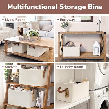 Дитячі коробки для зберігання TIMEYARD, 2 шт., органайзер для шафи об&39ємом 30 л, кошик для зберігання у ванній кімнаті, полиця, письмовий стіл, кошик для білизни, складаний, прямокутний, 42 Д x 28 Ш x 25 В см, бежевий