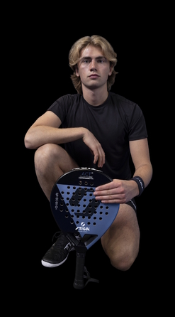 Ракетка для падел тенісу Stiga Racket ACT Black/Blue (2202-0916-01)
